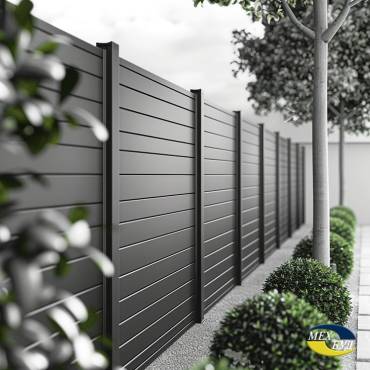 A solid Tongue & Groove fence built , creating a private and secluded backyard space.